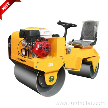 Vibrating CE Certificated 700kg Two Wheel Road Roller Compactor
